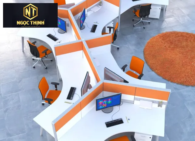 CỤM BÀN LÀM VIỆC VĂN PHÒNG - CBLVVVP05